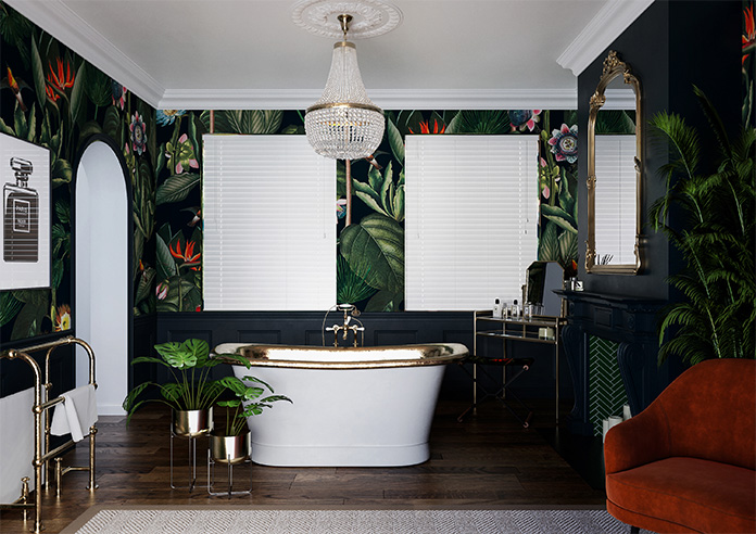 Ecowood, Brilliant White Gloss - Venetian Blind - Image 12